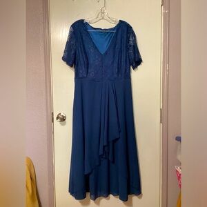 Elegant Sapphire Dress